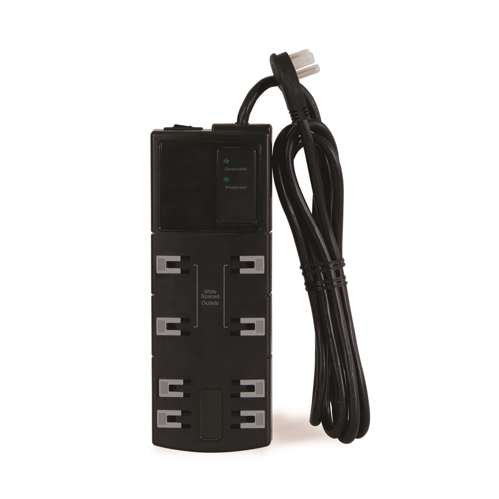 8 Outlet Power Strip - USA Made