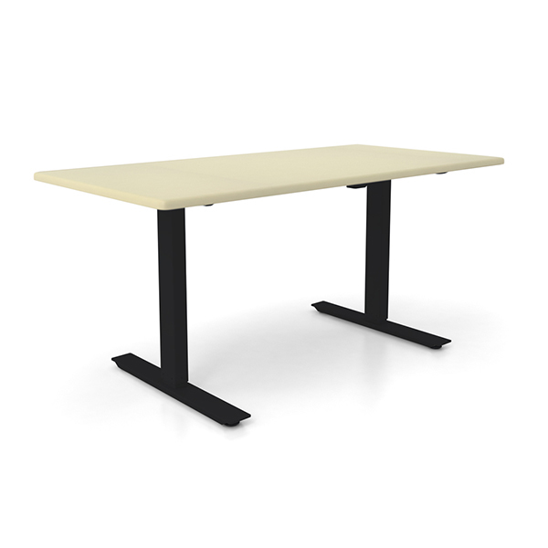 Height Adjustable 30" x 48" Ergonomic Business Desk - Aged Porcelain