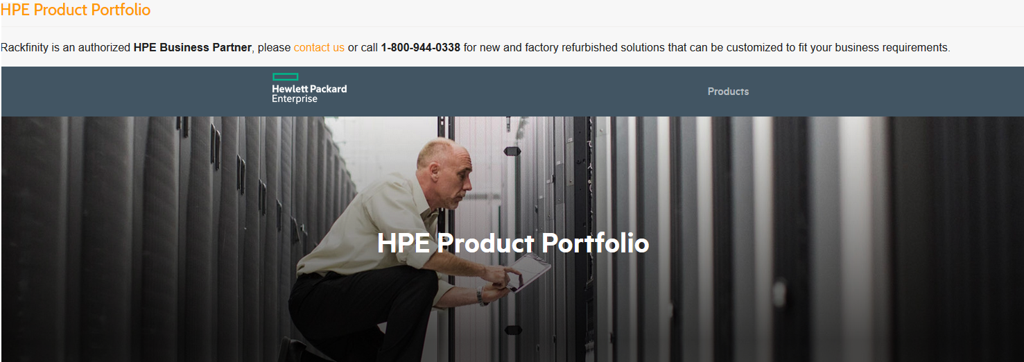 HPE Product Portfolio