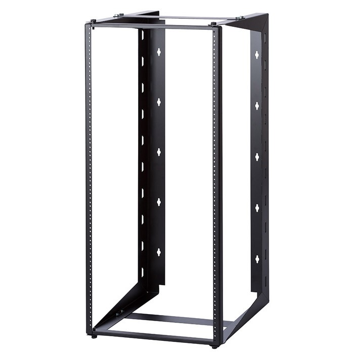 18U Dual Swing-Out Open Frame Wall Mount Rack 18" Depth